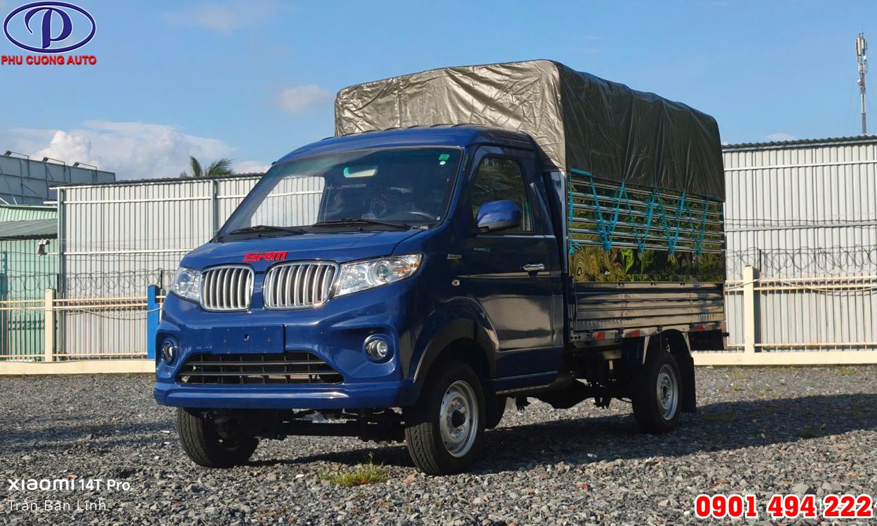 XE TẢI SRM T35 930KG THÙNG BẠT 2M7 ĐỜI 2025