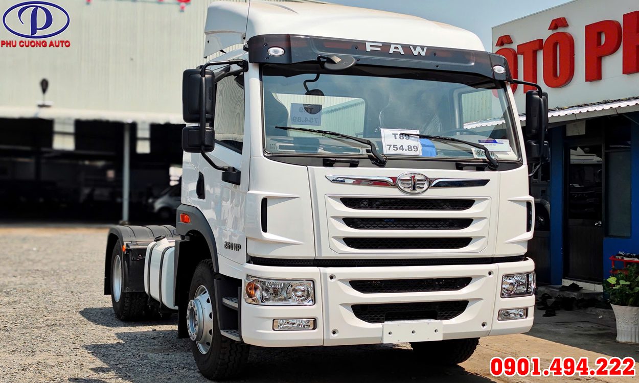 ĐẦU KÉO FAW 1 CẦU MÁY 260HP - E5 ĐỜI 2025 CAO CẤP