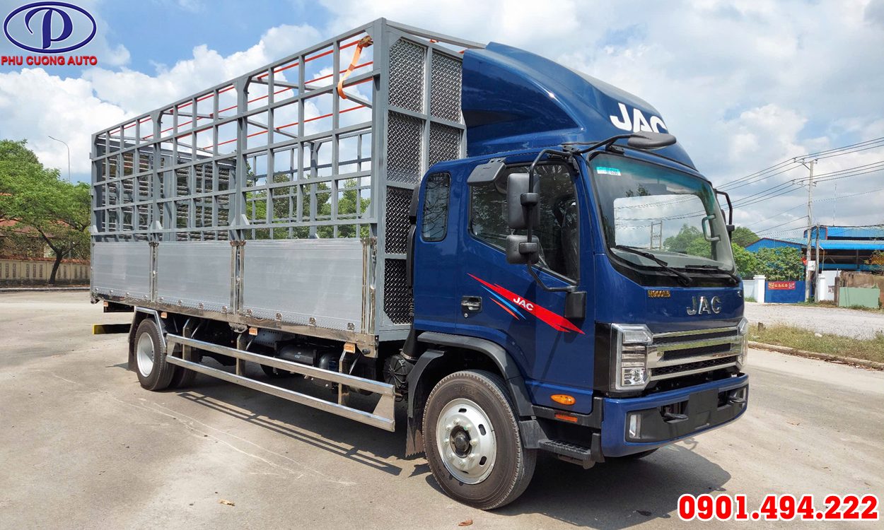 XE JAC N900 E5 9T1 THÙNG BẠT BỬNG NHÔM KÈO ĐÀ LẠT CAO 2M43