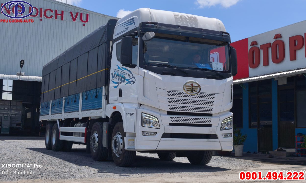 XE TẢI FAW 4 CHÂN JH6 17.8 TẤN THÙNG CAO 2M52 ĐỜI 2026