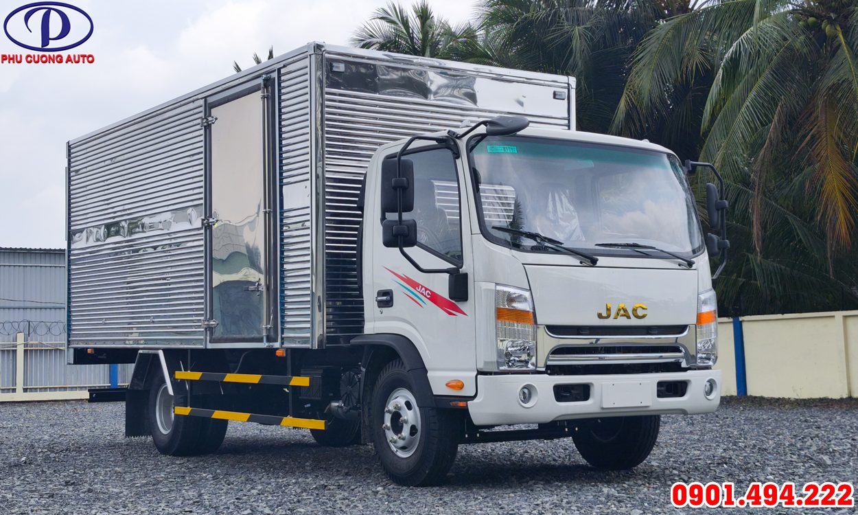 XE TẢI JAC N350 PLUS E5 3.4 TẤN THÙNG KÍN 5M27 ĐỜI 2025
