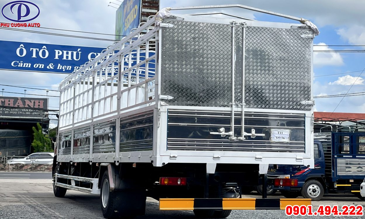 XE TẢI DONGFENG KR180 8.1 TẤN THÙNG BẠT 9m9 - CAO 2m52 NHẬP KHẨU 2025