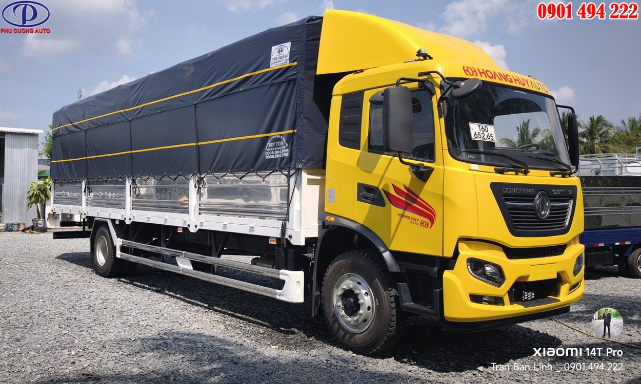 GIÁ TỐT - XE DONGFENG KR180 8.1 TẤN THÙNG BẠT 9M9 ĐỜI 2026