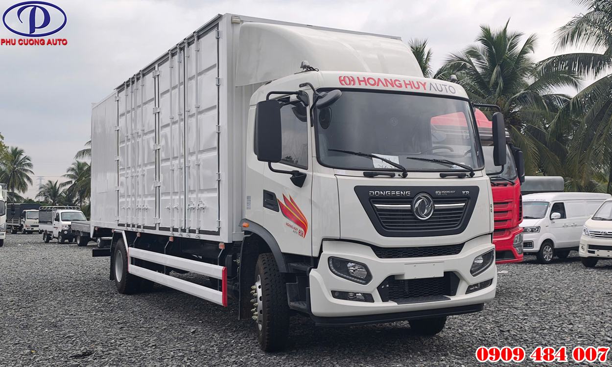 XE TẢI DONGFENG KR180 8.1 TẤN THÙNG KÍN 8M5 CONTAINER NHẬP KHẨU 2025