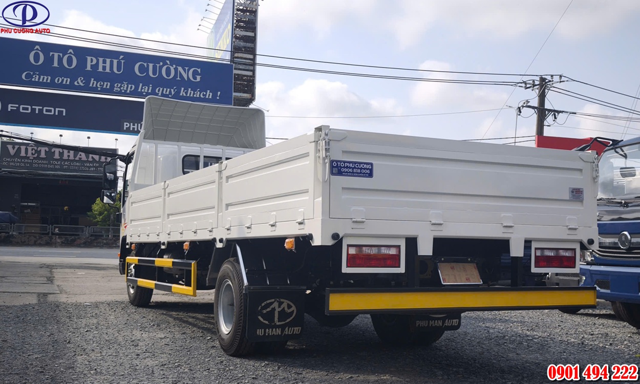 XE TẢI FAW TIGER 9 TẤN THÙNG LỬNG 6M2 GIAO NGAY