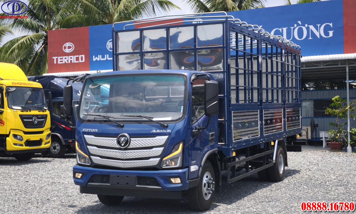 ĐẠI LÝ XE TẢI FOTON AUMARK S70L 7.55 TẤN THÙNG BẠT 6M3 ĐỜI 2026