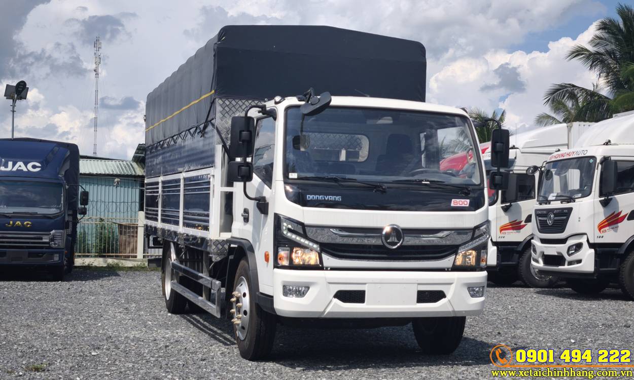 XE TẢI ĐỒNG VÀNG D800 8.5 TẤN THÙNG BẠT 6M3 ĐỜI 2027